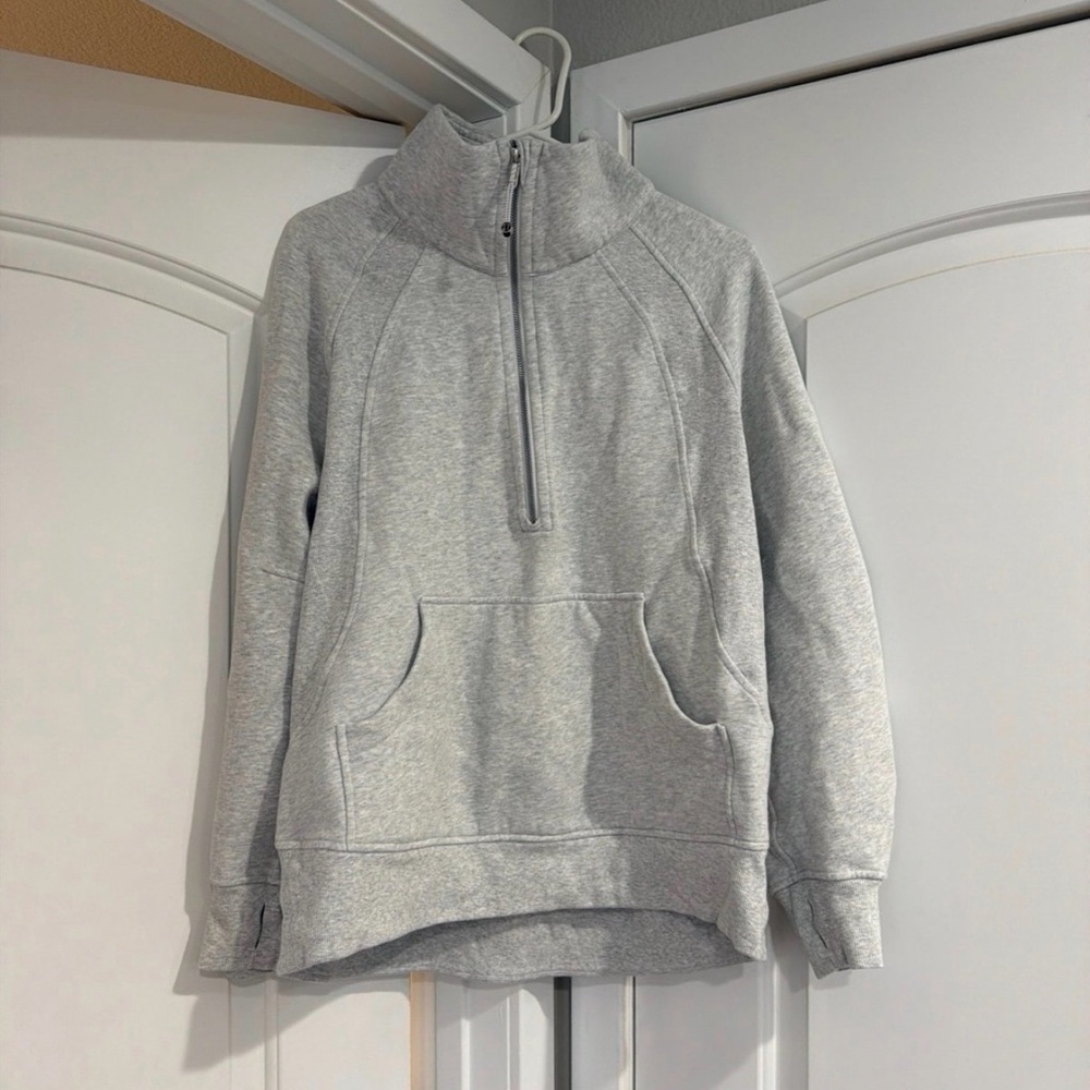 Lululemon Athletica Light Gray Scuba